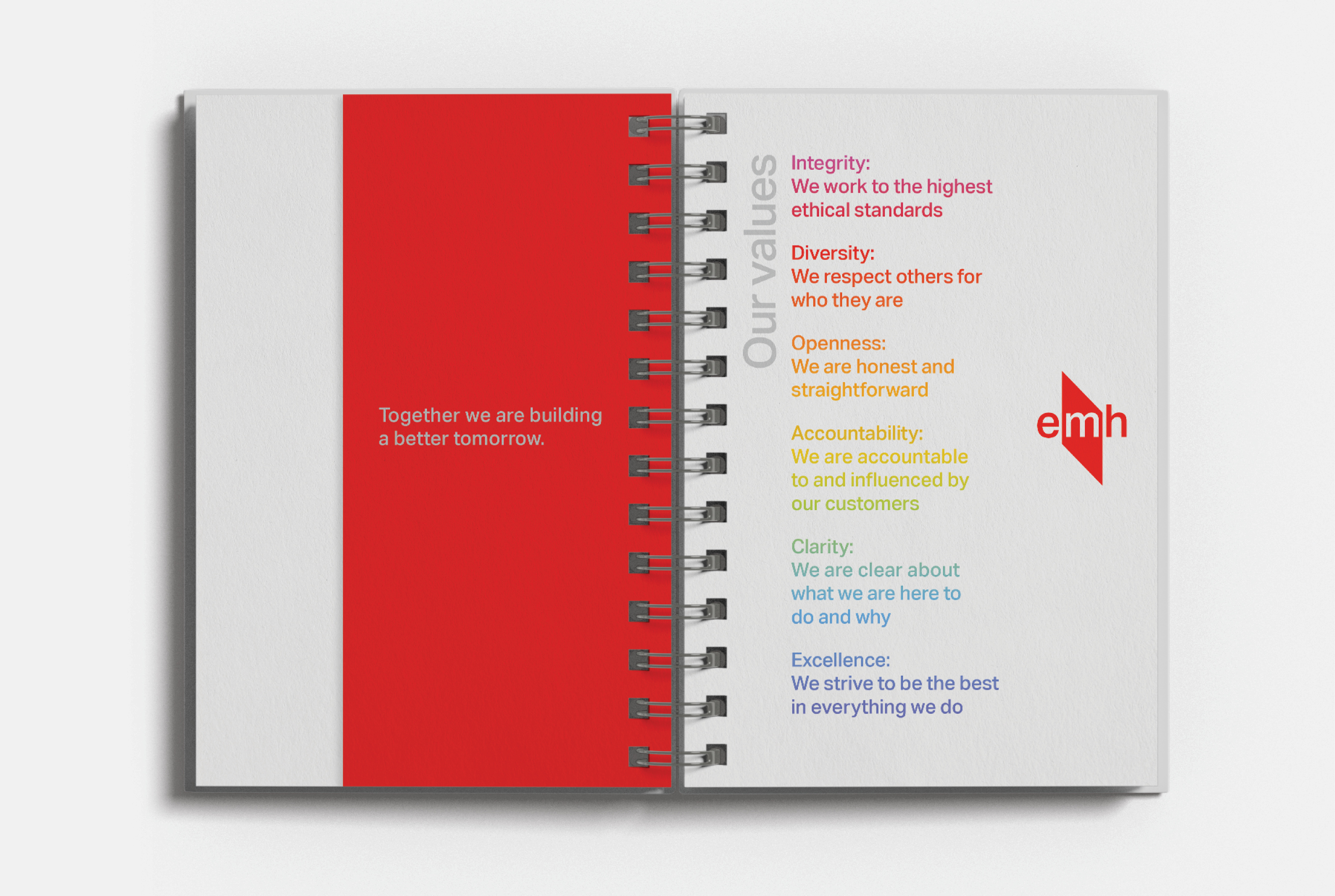 Emh 75 Year Notebook