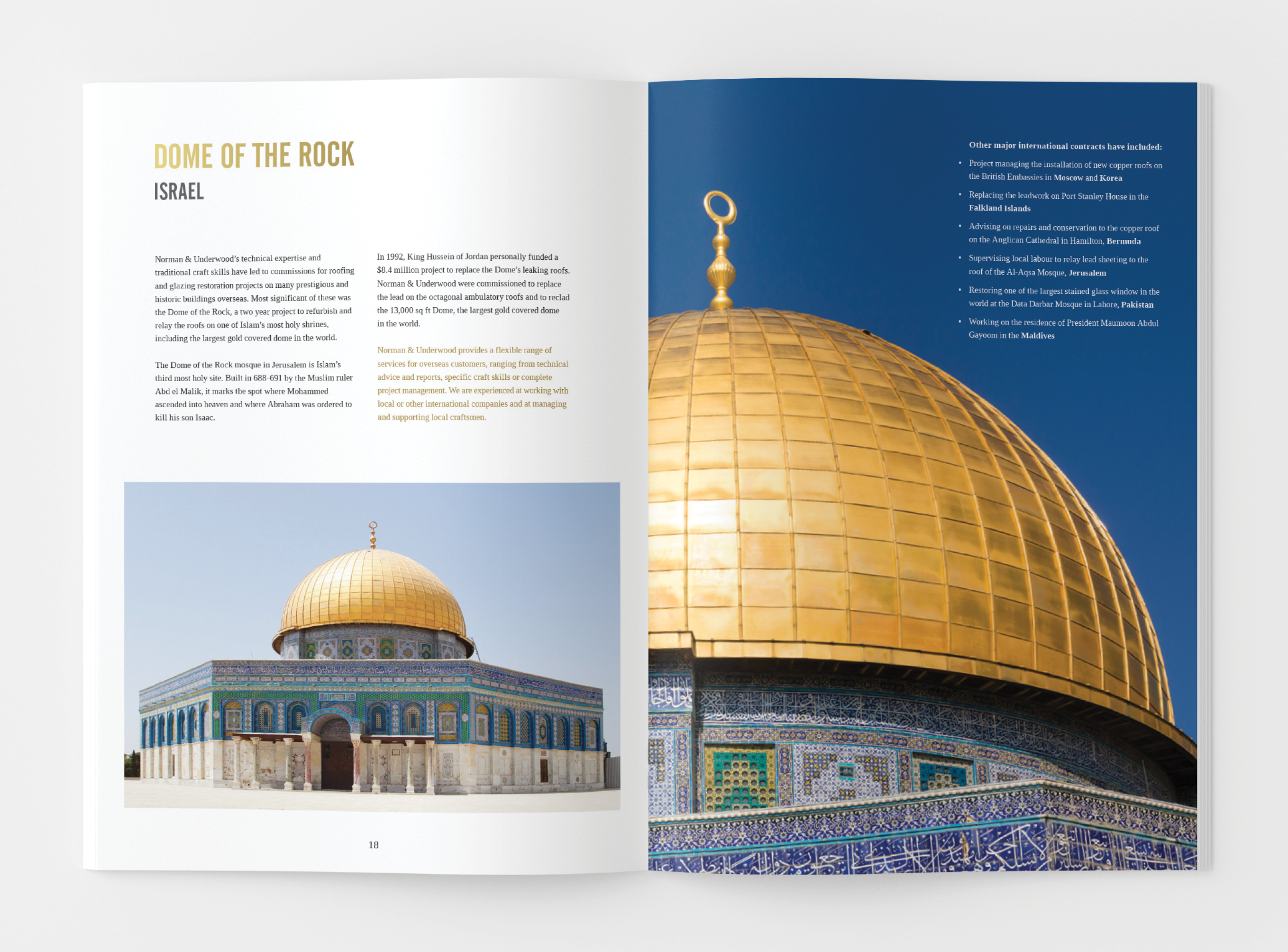 Norman & Underwood Brochure