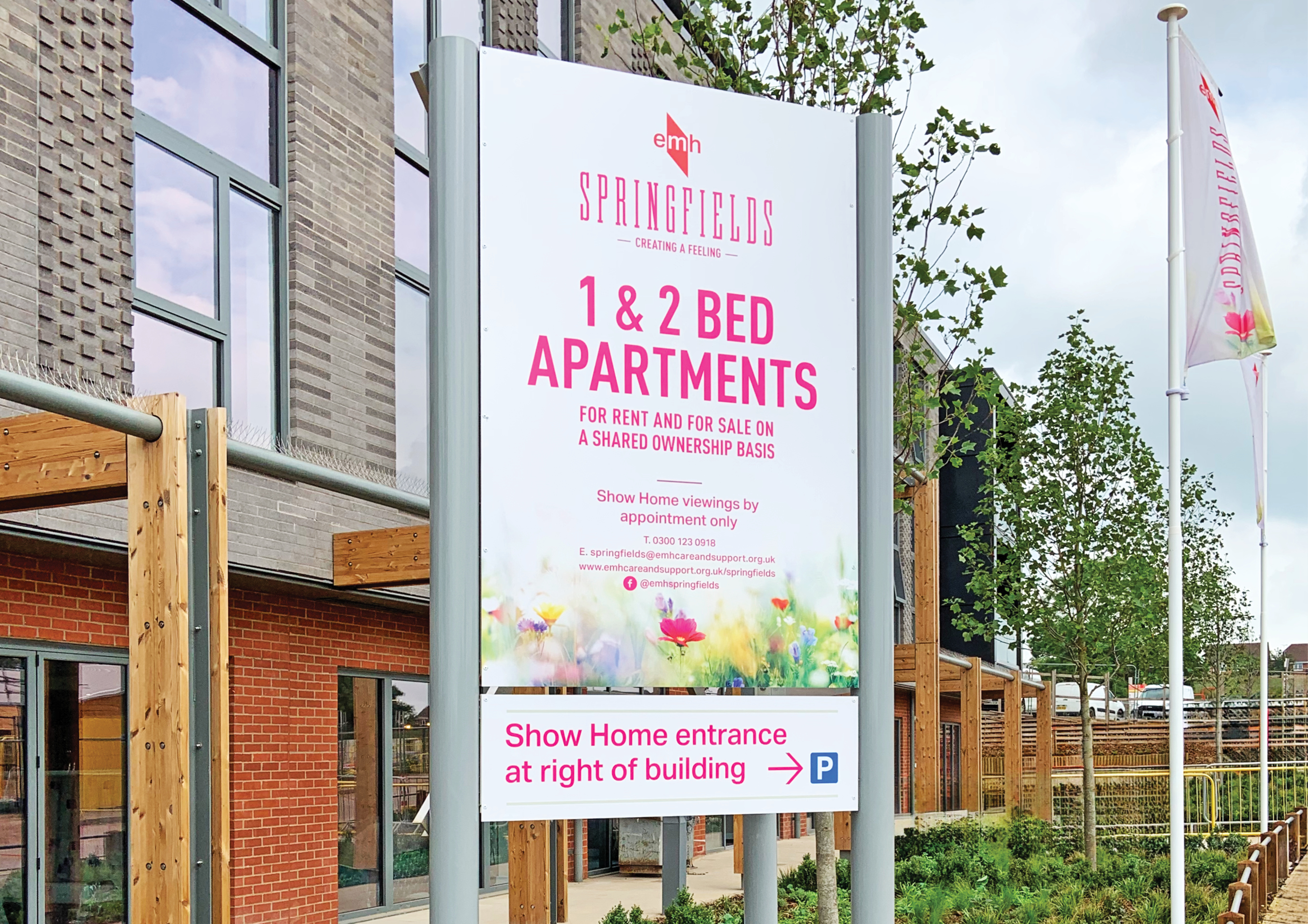 Springfields Sale Signage